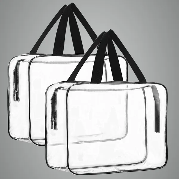 Clear_Pvc_Transparent_Versatile_Zippered_Tote_For_Travel_Shopping_And_Events_Clear_Plastic_Handbag_And_Carry_Bag