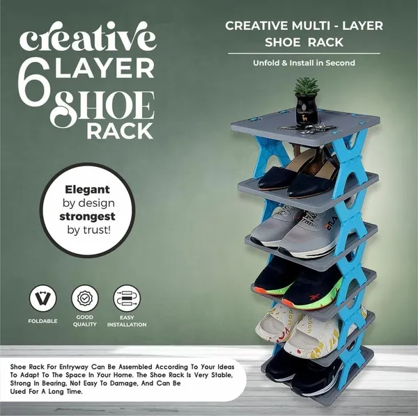 Foldable_Smart_Shoe_Rack_Multifunctional_Entryway_Storage_Stand_With_Collapsible_Design_Free_Standing_Organization_Solution_For_Shoes