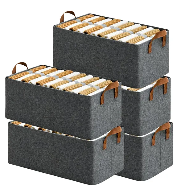 Collapsible_Fabric_Storage_Cubes_With_Handles_Foldable_Storage_Baskets_Large_Capacity_Organizer_Boxes_For_Home