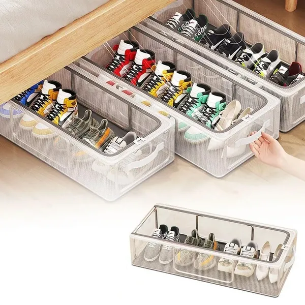 Clear_Foldable_Shoe_Bag_Organizer_Transparent_Dustproof_Sneaker_Box_Space_Saving_Rack_Easy_To_Clean_And_Foldable_Shoe_Cover_For_Neat_Storage