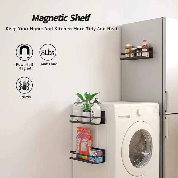 Magnetic_Kitchen_Spice_Rack_Adjustable_Metal_Shelf_For_Refrigerator_And_Oven