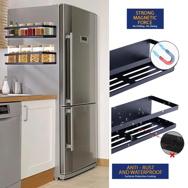 Magnetic_Kitchen_Spice_Rack_Adjustable_Metal_Shelf_For_Refrigerator_And_Oven