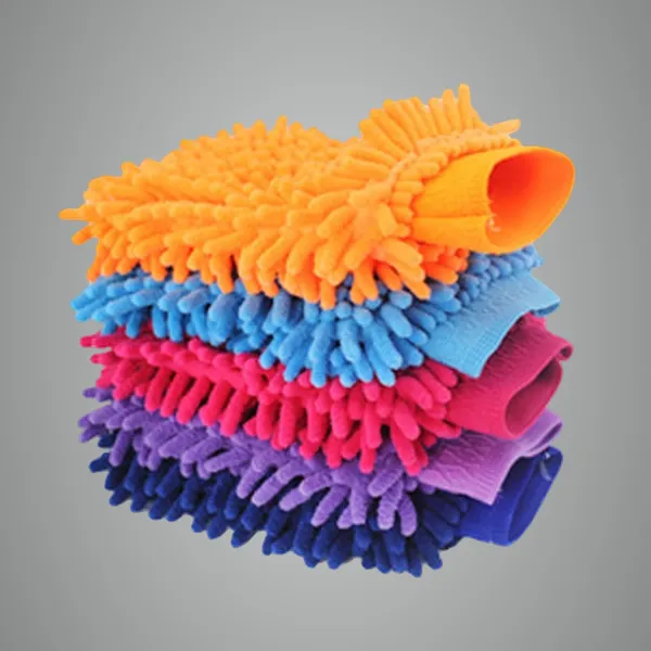 Microfiber_Wash_Mitt_Cleaning_Gloves_Super_Soft_Single_Sided_Chenille_Duster