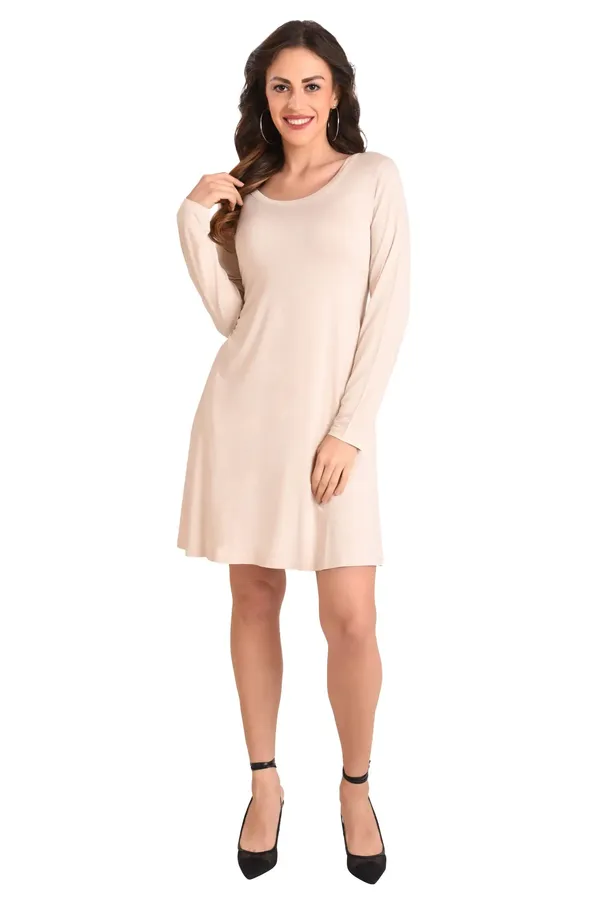 Beige_Long_Sleeve_T-Shirt_Dress_with_Pockets