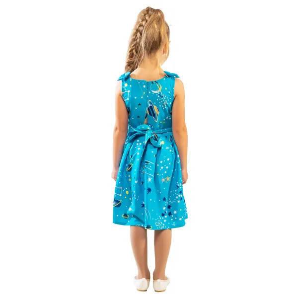 Blue_Baby_Girls_Casual_Dress_Shoulder_Bow_Kids_Summer_Party_Sleeveless_Dresses