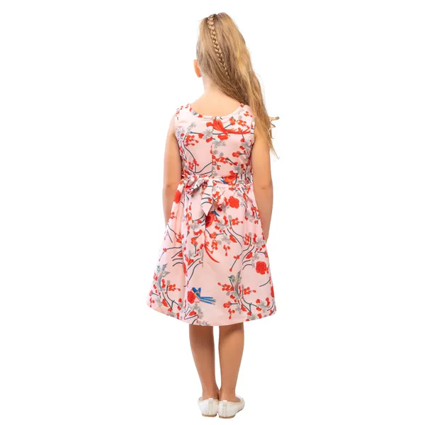 Pink_Baby_Girls_Casual_Dress_Kids_Summer_Party_Sleeveless_Dresses