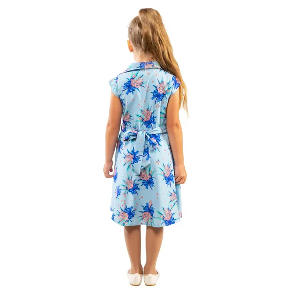 Blue_Baby_Girls_Casual_Dress_V_Neck_Kids_Summer_Party_Sleeveless_Dresses