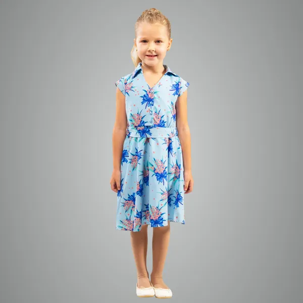 Blue_Baby_Girls_Casual_Dress_V_Neck_Kids_Summer_Party_Sleeveless_Dresses
