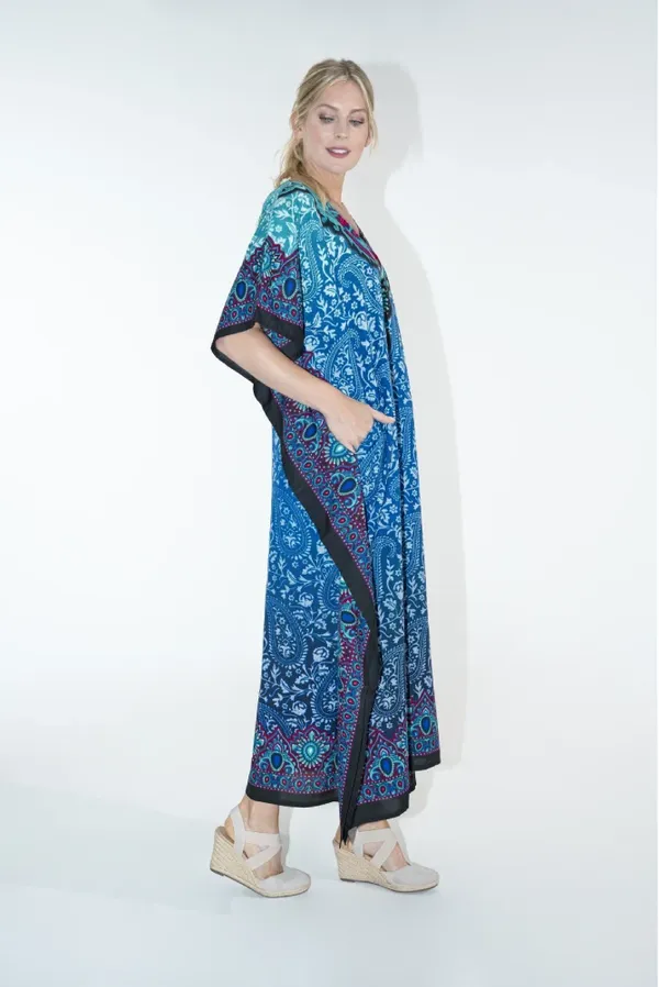 Elegant_Blue_Kaftan_Dresses_for_Women_-_Ideal_for_Loungewear_&_Swimwear_Modern_Caftans_Long_Dresses