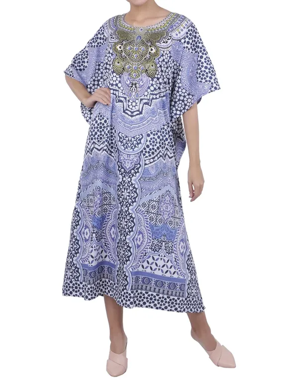 Elegant_Blue_Kaftan_Dresses_for_Women_-_Ideal_for_Loungewear_&_Swimwear_Modern_Caftans_Long_Dresses