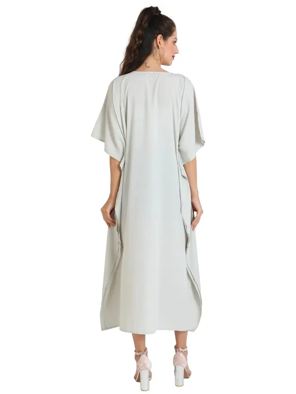 Elegant_Grey_Kaftan_Dresses_for_Women_-_Ideal_for_Loungewear_&_Swimwear_Modern_Caftans_Long_Dresses