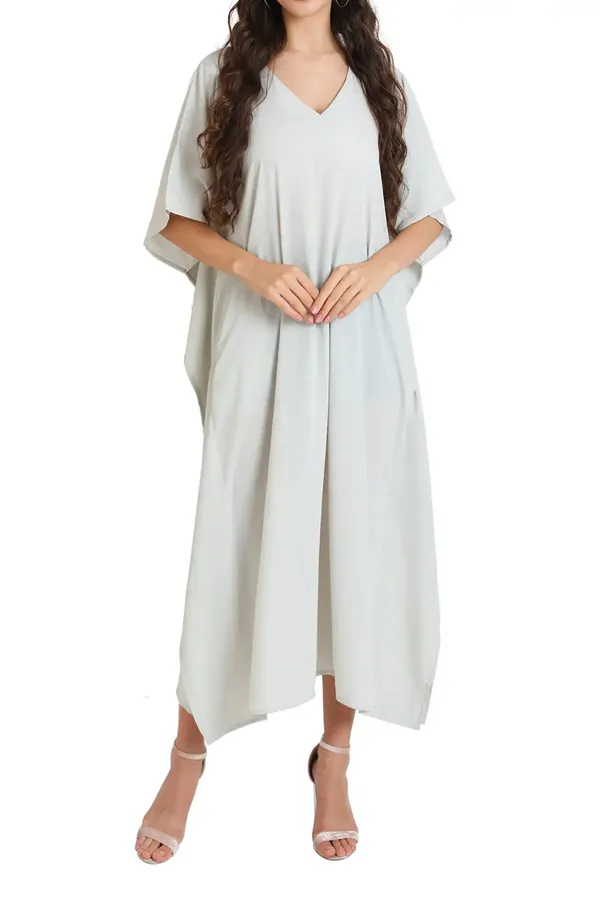 Elegant_Grey_Kaftan_Dresses_for_Women_-_Ideal_for_Loungewear_&_Swimwear_Modern_Caftans_Long_Dresses