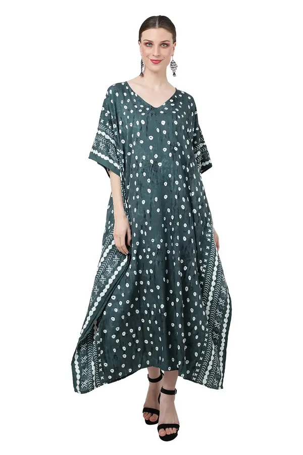 Elegant_Green_Kaftan_Dresses_for_Women_-_Ideal_for_Loungewear_&_Swimwear_Modern_Caftans_Long_Dresses