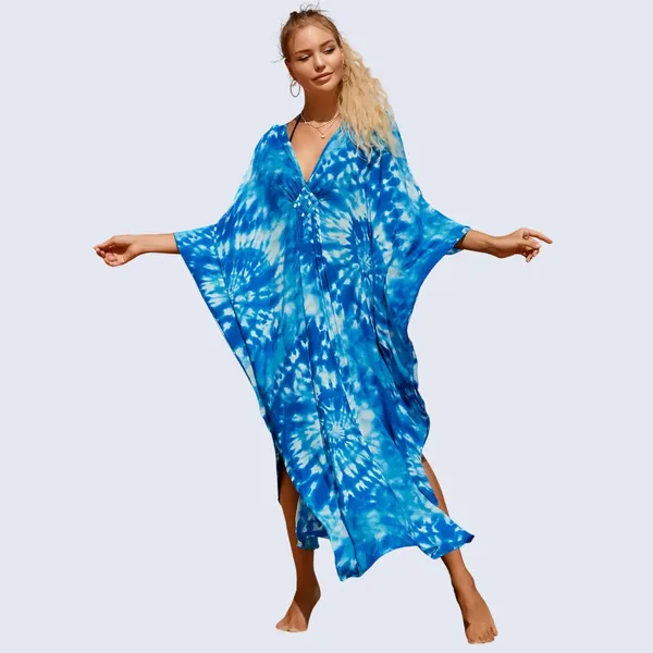 Elegant_Blue_Kaftan_Dresses_for_Women_-_Ideal_for_Loungewear_&_Swimwear_Modern_Caftans_Long_Dresses