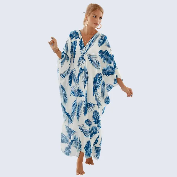 Elegant_Blue_Kaftan_Dresses_for_Women_-_Ideal_for_Loungewear_&_Swimwear_Modern_Caftans_Long_Dresses