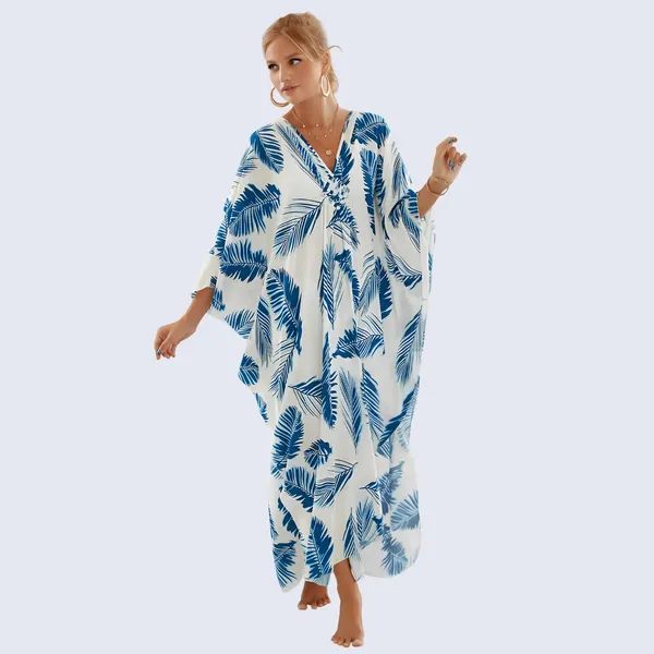 Elegant_Blue_Kaftan_Dresses_for_Women_-_Ideal_for_Loungewear_&_Swimwear_Modern_Caftans_Long_Dresses