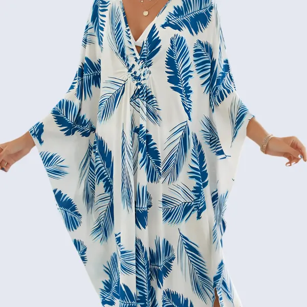 Elegant_Blue_Kaftan_Dresses_for_Women_-_Ideal_for_Loungewear_&_Swimwear_Modern_Caftans_Long_Dresses