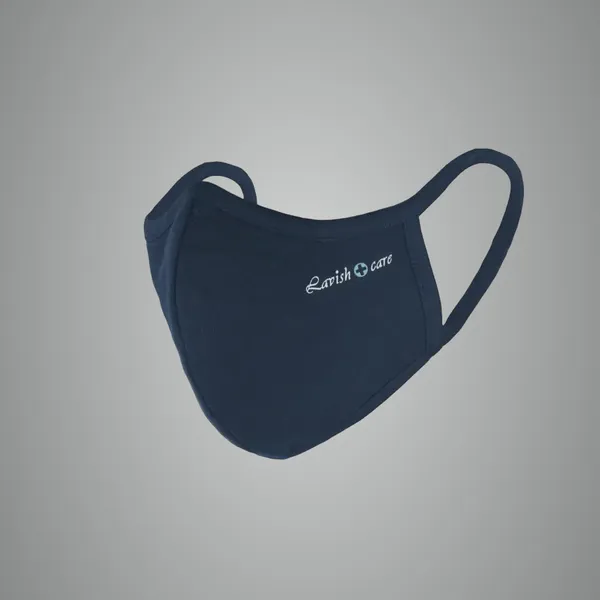 Blue_95%_Cotton_&_5%_Spandex_Mask_For_Women