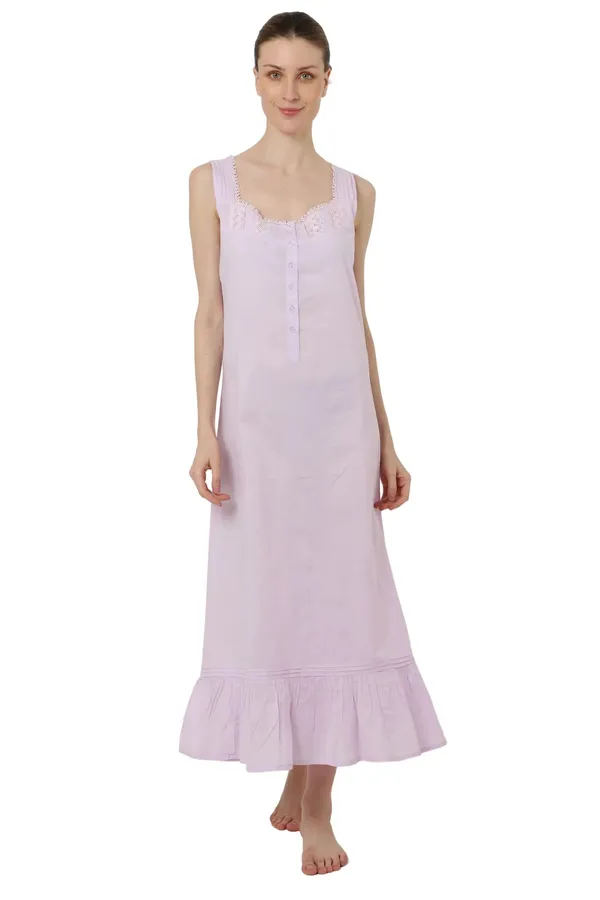 Purple_100%_Cotton_Night_Dresses_For_Women