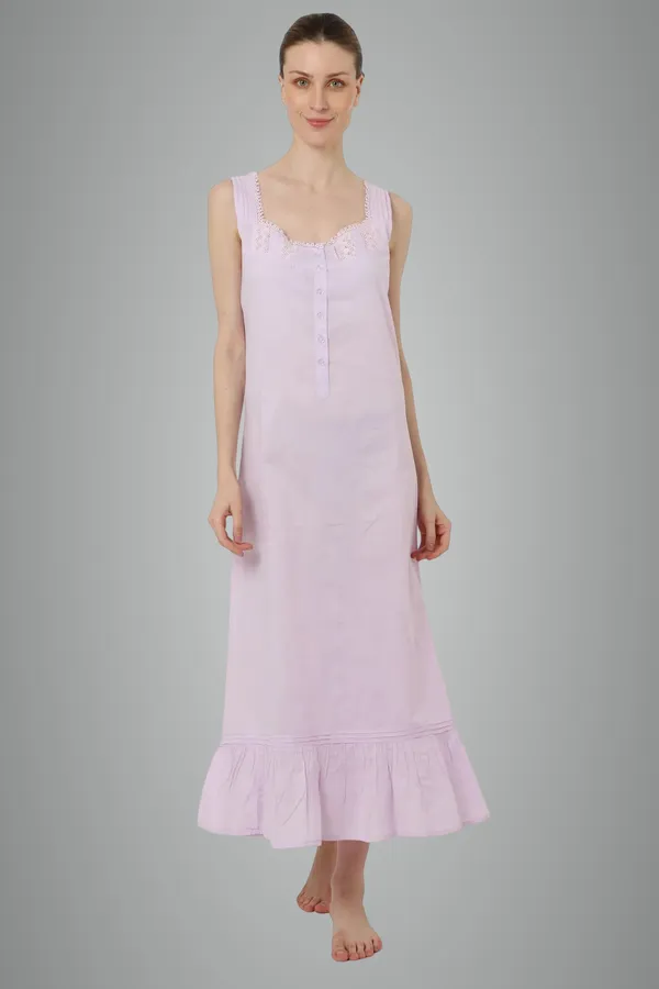 Purple_100%_Cotton_Night_Dresses_For_Women