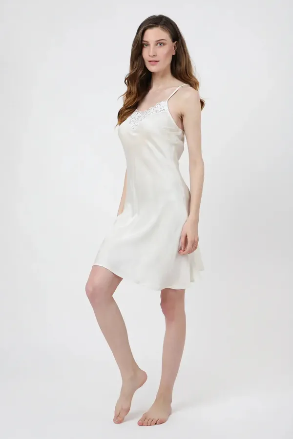 Nightdress_for_Women_–_Nightgowns_&_Sleepshirts_for_Women_Soft_Rayon_–__Sleeveless_Sleepwear_-_V_Neck_Pullover_Short_Nightgowns,_Ecru