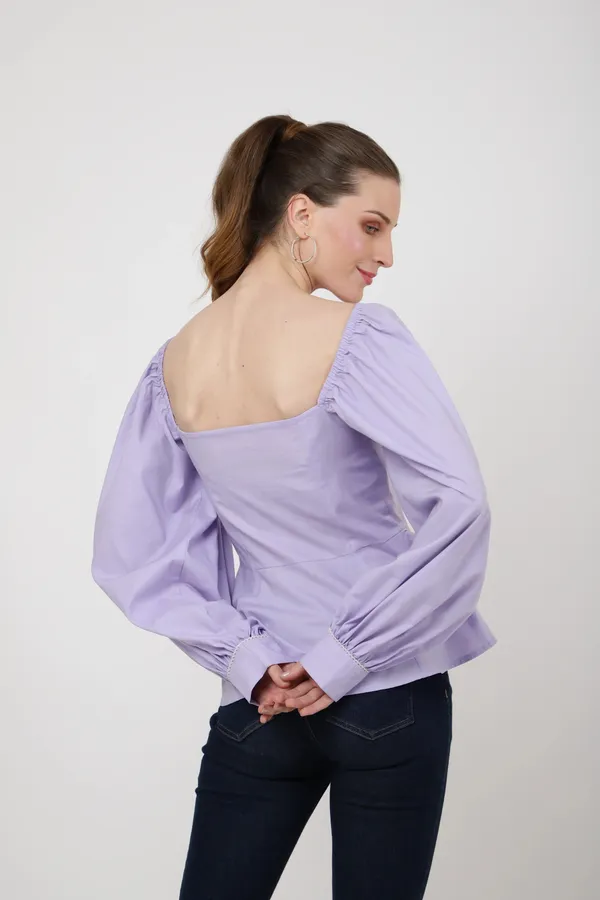 Peplum_Top_with_Square_Neckline,_Lace_Inserts_Embroidery_Tonal_Colors_Centre_Front_Button_Opening_for_Women