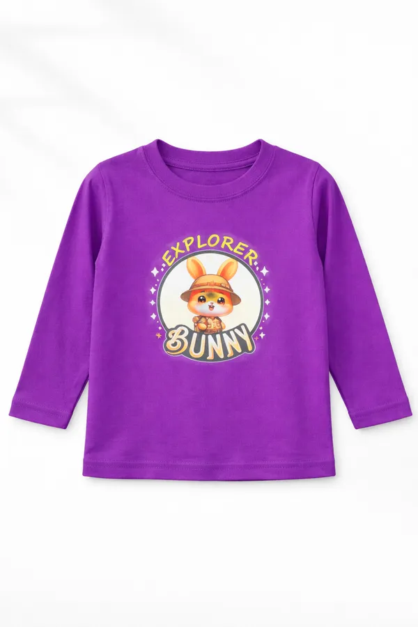 BUNNIES_Baby_Explorer_tshirt_soft_cotton_tshirt_for_baby_