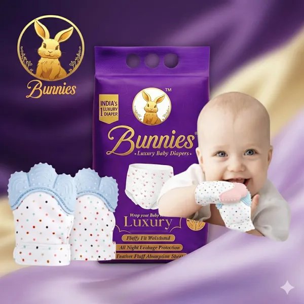 Silicone_Baby_Soft_Teething_Mitten_Teether_Glove|Teether_For_3_To_6_Months_Baby_2_Piece_+_Super_Comfort_Pant_Style_Baby_Diapers,_Cotton_Ultra_Soft_Diaper_With_Leakage_Guard_&_Anti-Bacterial,_Moisture_Lock_Upto_12_Hrs,_Pack_Of_25_Diapers