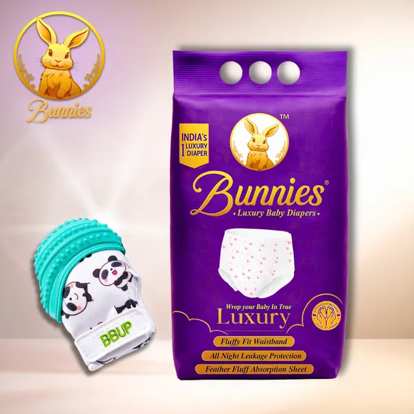 Silicone_Baby_Soft_Teething_Mitten_Teether_Glove(1_Piece)|Teether_For_3_To_6_Months_Baby|Teething_Pain_Relief_Toy_Glove|Natural_Remedy_For_Infants_+_Super_Comfort_Pant_Style_Baby_Diapers,_Cotton_Ultra_Soft_Diaper_With_Leakage_Guard_&_Anti-Bacterial,_Moisture_Lock_Upto_12_Hrs,_Pack_Of_25_Diapers