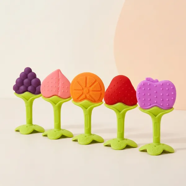 Silicone_Fruit_Teether_For_Baby_|_Fruit_Shape_Soft_Teething_Chew_Toys_For_Newborn_Babies_5_Piece_+_Super_Comfort_Pant_Style_Baby_Diapers,_Cotton_Ultra_Soft_Diaper_With_Leakage_Guard_&_Anti-Bacterial,_Moisture_Lock_Upto_12_Hrs,_Pack_Of_25_Diapers