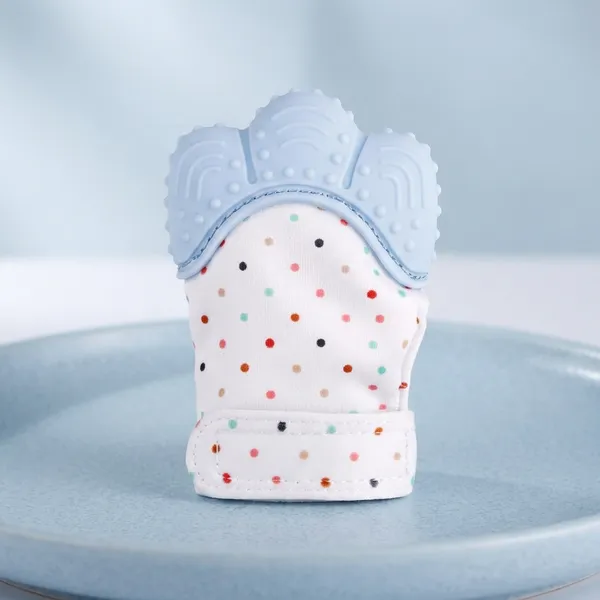 Bunnies_Silicone_Baby_Soft_Teething_Mitten_Teether_Glove|Teether_For_3_To_6_Months_Baby|Teething_Pain_Relief_Toy_Glove|Natural_Remedy_For_Infants_&_Toddlers_(4__Mitten_Piece)_(Printed_Multi_Color)