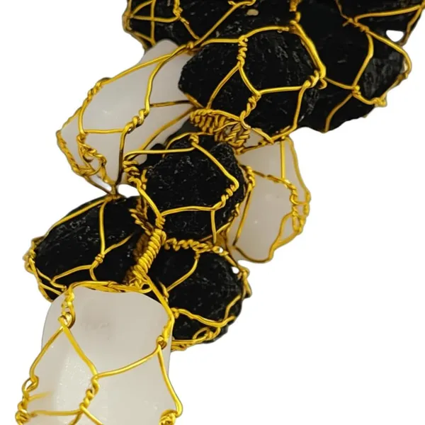 Crystals_Mate_Black_Tourmaline_Rough_Chunks_Hanging_|_Turkish_Black_&_White_Tourmaline_Crystal_for_Protection_&_Energy_Cleansing_|_Elegant_Spiritual_DÃ©cor
