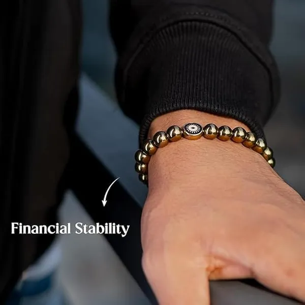 Golden_Hematite_Bracelet_for_Men_&_Women_|_Magnetic_Healing_Stone_Bracelet_|_Adjustable_Stretch_Bead_Bracelet_|_Stylish_Protection_&_Grounding_Jewelry