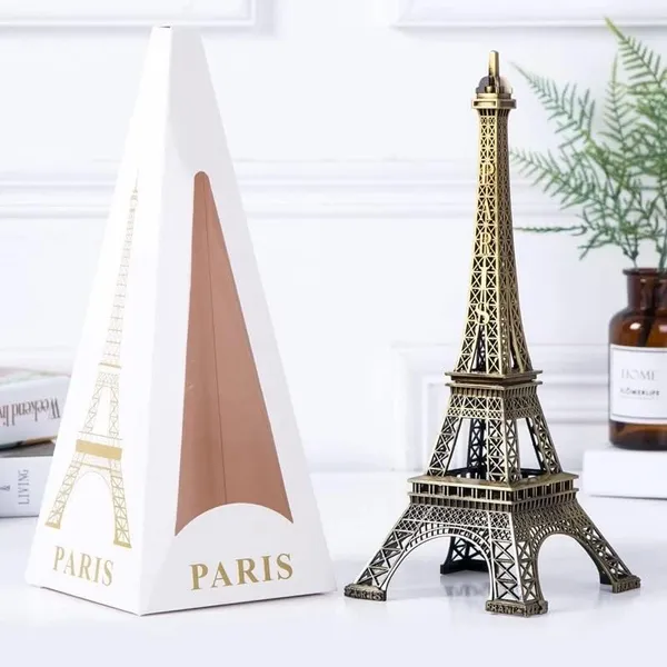 Multicolour_Jerry_Bell_Medium_Showpiece_And_Bronze_Metal_Eiffel_Tower_Ceramic_Showpiece_For_Home_Decor_And_Gifting_Combo_Pack_Of_2