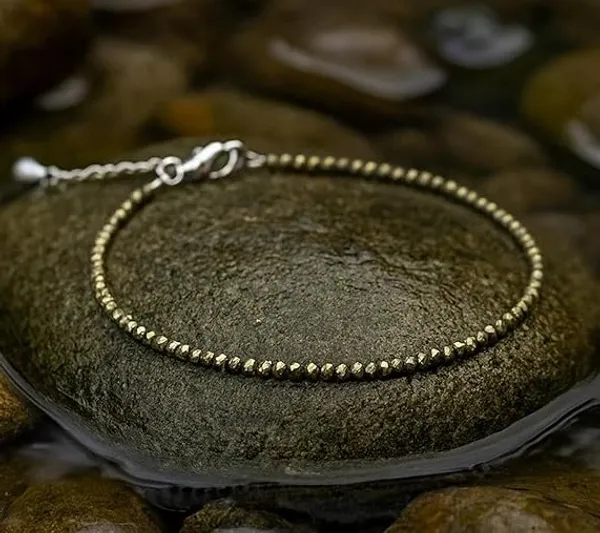Natural_Pyrite_Anklet_|_Money_&_Protection_Stone_Jewelry_|_Elegant_Anklet_for_Women_|_Healing_Crystal_Accessory_|_Perfect_Gift_Choice
