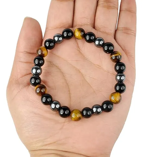 Triple_Protection_Crystal_Bracelet_for_Men_&_Women_|_Black_Obsidian,_Hematite_&_Tiger_Eye_|_Energy_Shielding_Bracelet_for_Strength_&_Positivity
