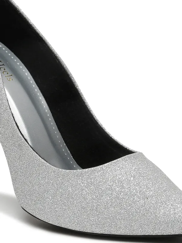 Silver_Synthetic_Leather_Block_Heels_Pumps_Slip_On_For_Women_And_Girls