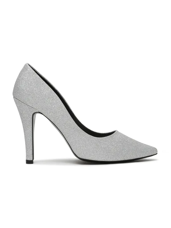 Silver_Synthetic_Leather_Block_Heels_Pumps_Slip_On_For_Women_And_Girls