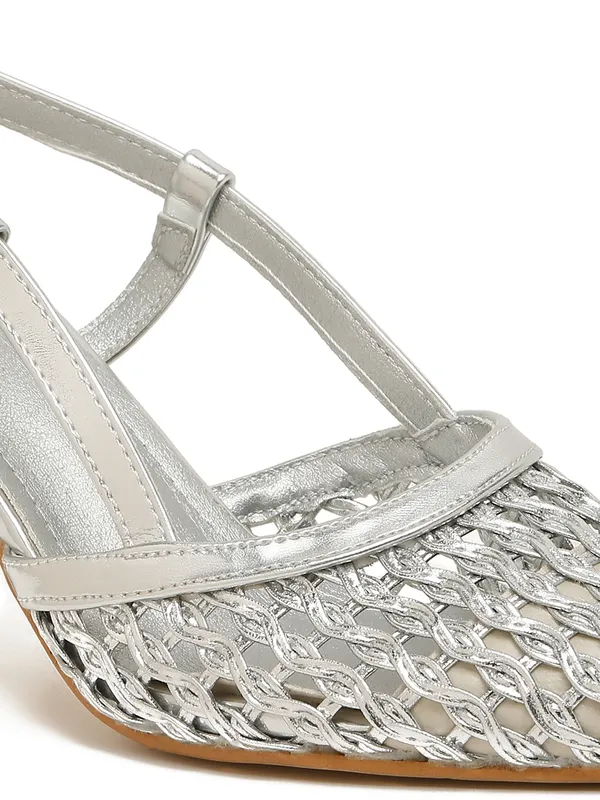 Silver_Synthetic_Leather_Stilletoes_Heels_Pumps_Slip_On_For_Women_And_Girls