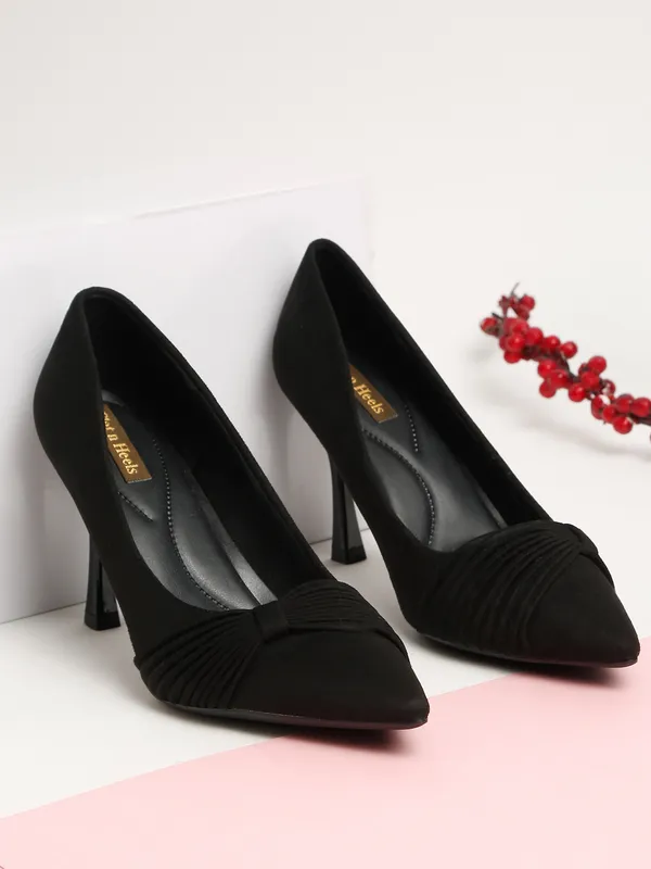 Black_Suede_Stilletoes_Heels_Pumps_Slip_On_For_Women_And_Girls