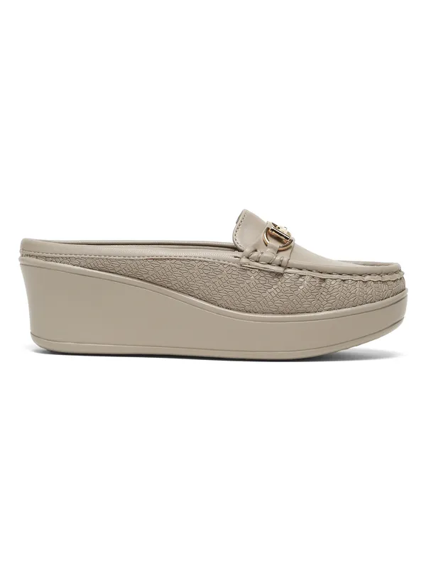 Grey_Synthetic_Leather_Loafers_For_Women_And_Girls