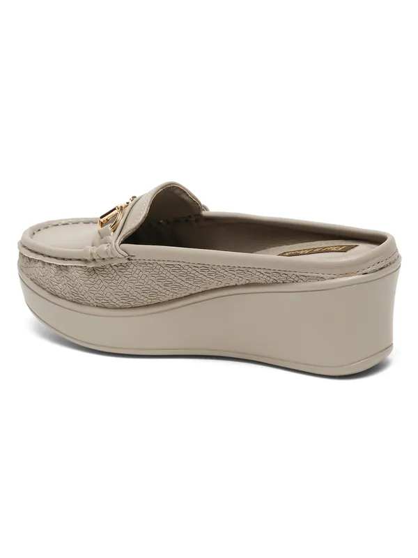 Grey_Synthetic_Leather_Loafers_For_Women_And_Girls