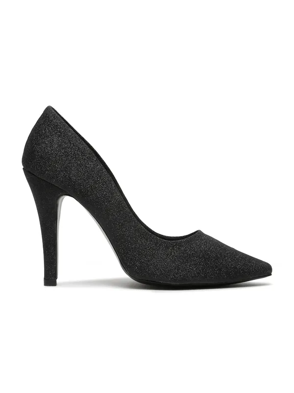 Black_Synthetic_Leather_Block_Heels_Pumps_Slip_On_For_Women_And_Girls