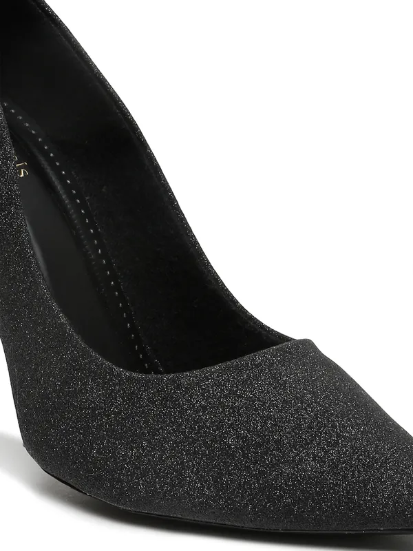 Black_Synthetic_Leather_Block_Heels_Pumps_Slip_On_For_Women_And_Girls