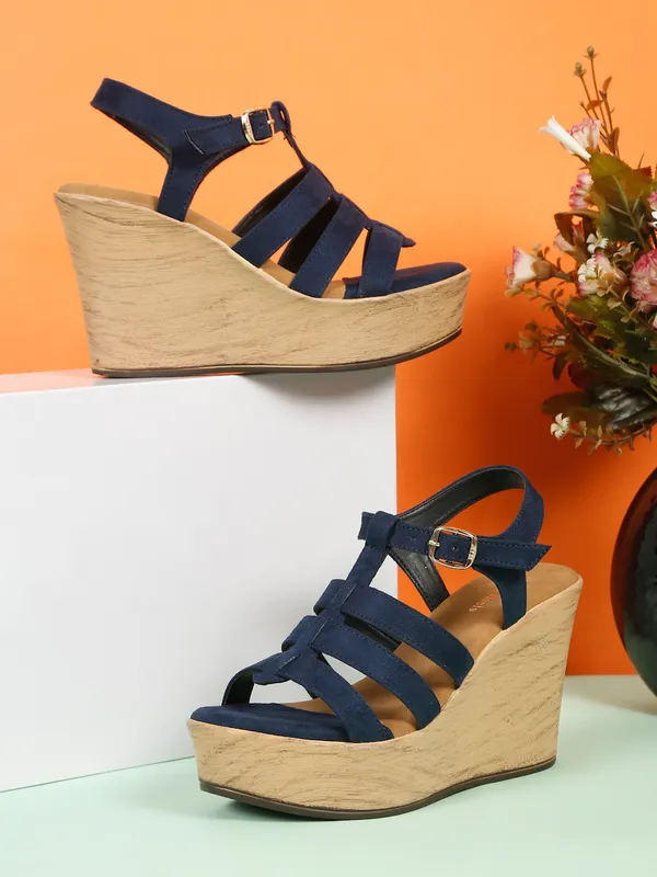 Blue____Wedge_Sandals_For_Women