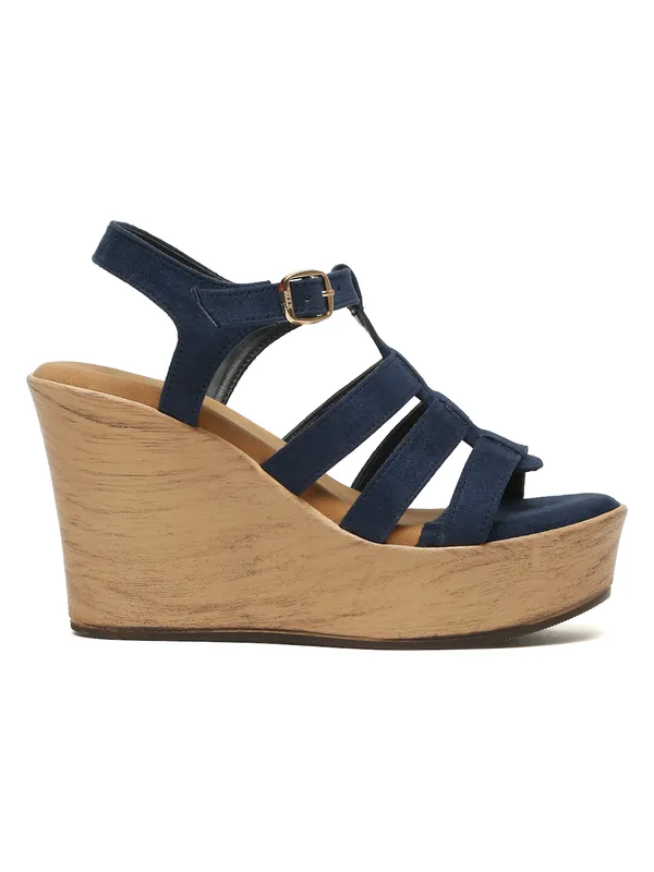 Blue____Wedge_Sandals_For_Women