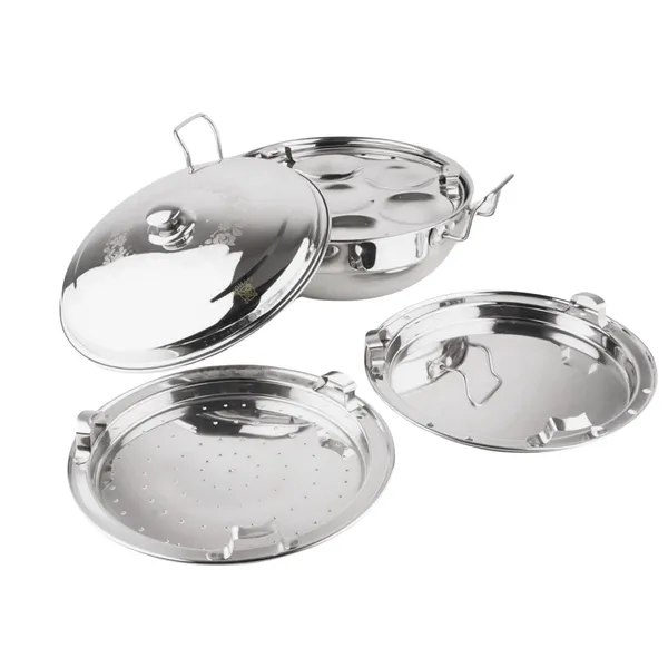Stainless_Steel_Idli_Maker_Triply_Base_With_5_Plates_Induction_And_Gas_Friendly_Ideal_For_Idli_Dhokla_And_Momo_Pack_Of_1