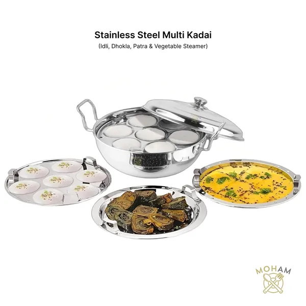 Stainless_Steel_Idli_Maker_Triply_Base_With_5_Plates_Induction_And_Gas_Friendly_Ideal_For_Idli_Dhokla_And_Momo_Pack_Of_1