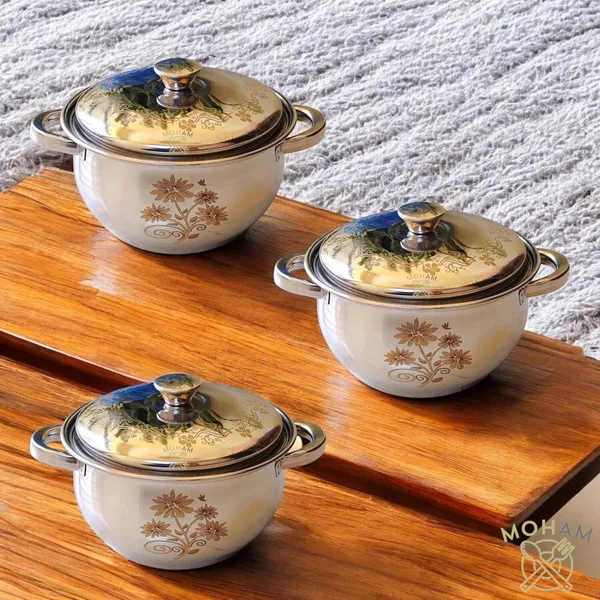 Stainless_Steel_Donga_Handi_Serving_Set_2000_Ml_Each_Laser_Design_Ideal_For_Gifting_Pack_Of_3