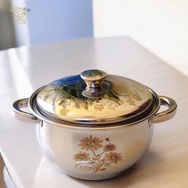 Stainless_Steel_Donga_Handi_Serving_Set_2000_Ml_Each_Laser_Design_Ideal_For_Gifting_Pack_Of_12